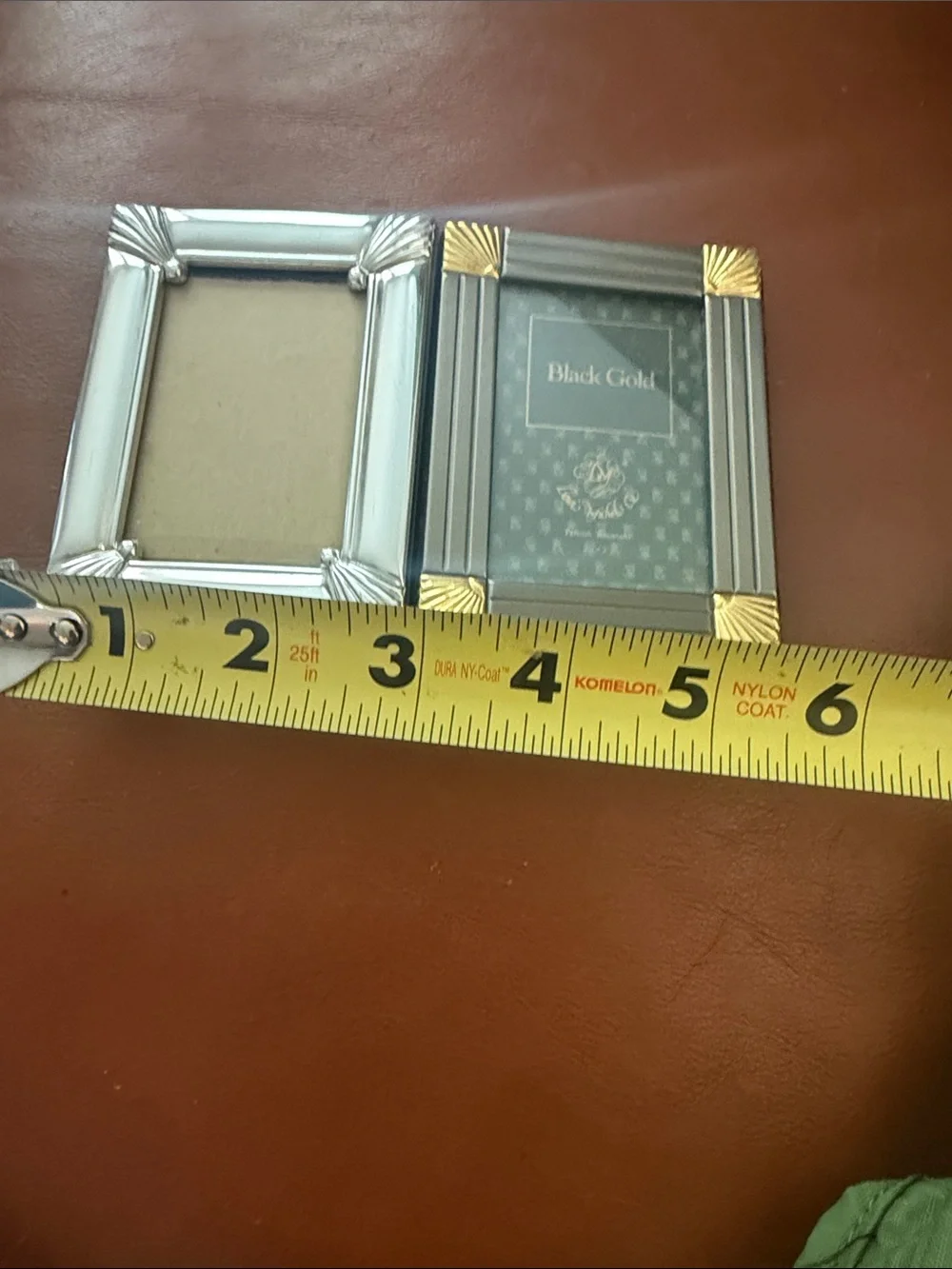 Gold and Silver Decorative Photo Frames - Set of 4 Standing